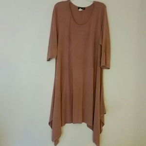 Cream color slip on dress